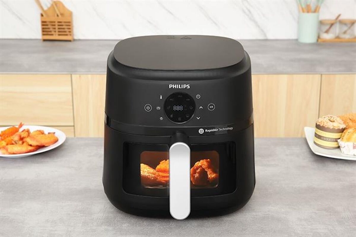 Nồi chiên không dầu Philips NA231/00 6.2 lít trang bị nhiều công nghệ, tính năng hiện đại