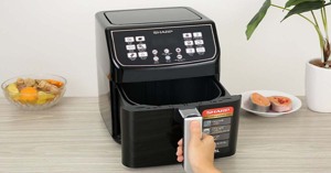 Nồi chiên không dầu Sharp KF-AF55EV-BK có gì đặc biệt?