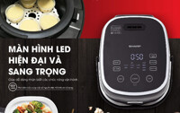 Nồi cơm điện cao tần Sharp KS-IH190V có tốt không, màu sắc, giá bán