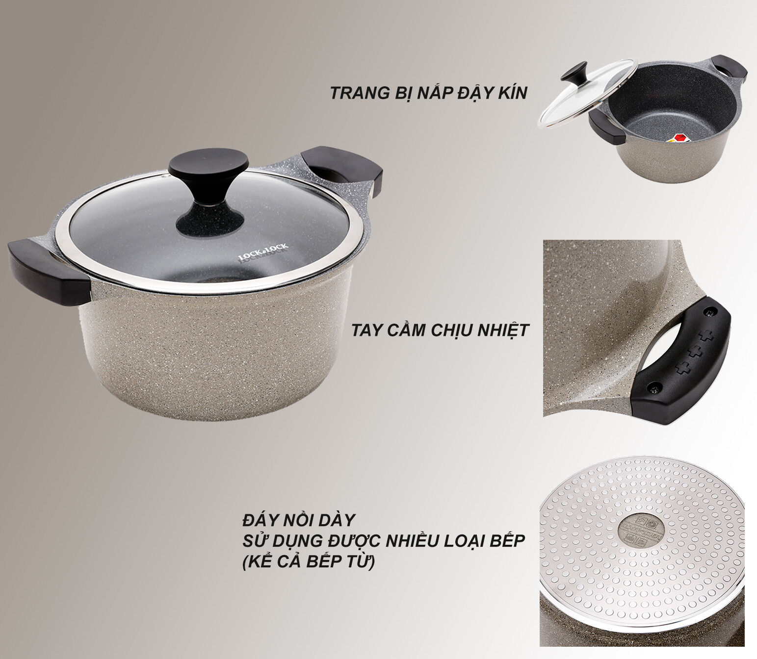 Nồi nào có thể dùng cho bếp từ ?