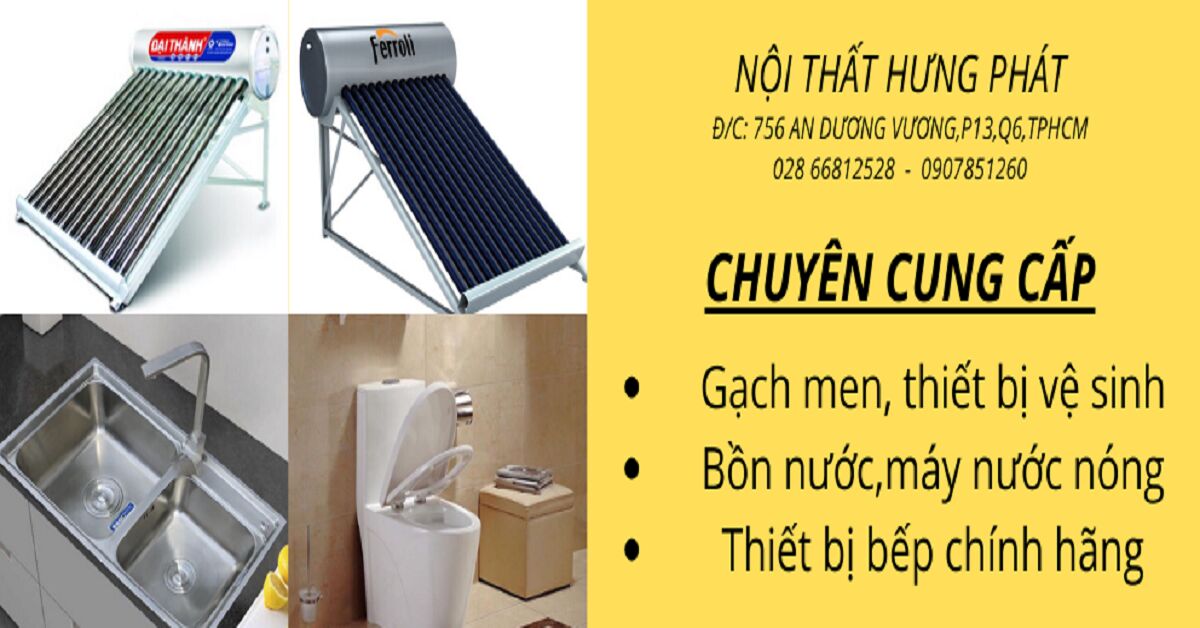 Nội thất Hưng Phát chuyên phân phối vật liệu xây dựng và trang trí nội thất với giá rẻ, chất lượng