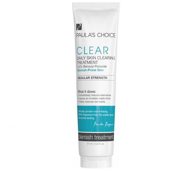 Kem trị mụn ẩn Paula’s Choice Clear Regurlar Strength Daily Skin