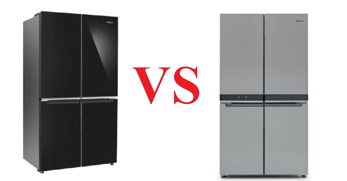 So sánh tủ lạnh Whirlpool WFQ590NBGV và WFQ590NSSV: tủ lạnh 594 lít nào tốt hơn?