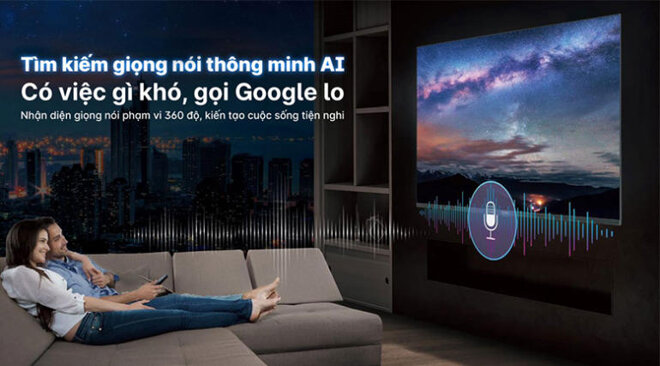 Các tính năng thông minh của AQUA Android TV LE43AQT6600UG 