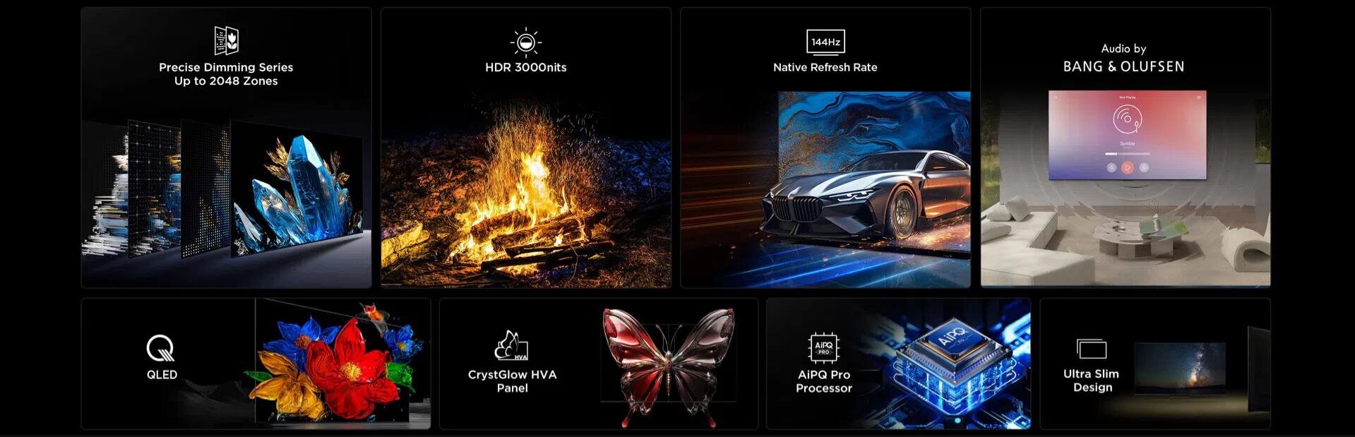 TCL 75C7K có thông số kỹ thuật đột phá, mang đến làn gió mới cho phân khúc tầm trung