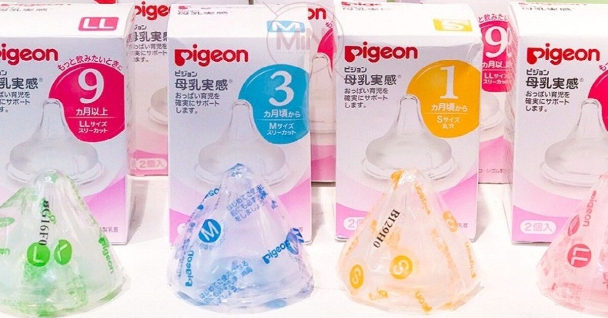 Núm ty Pigeon cổ rộng và những điều mẹ nên biết