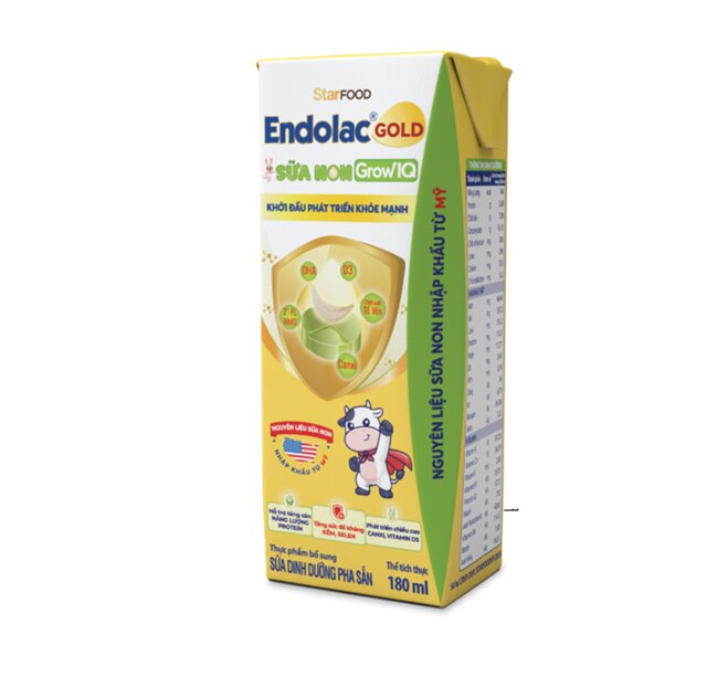 Sữa dinh dưỡng pha sẵn Endolac Gold Sữa Non Grow IQ