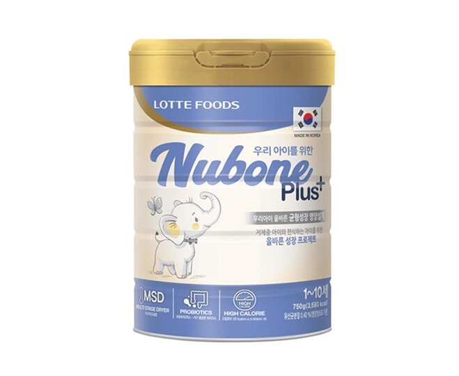 Sữa Nubone Plus+ hỗ trợ tăng cân an toàn cho trẻ với 120kcal/100ml sữa pha