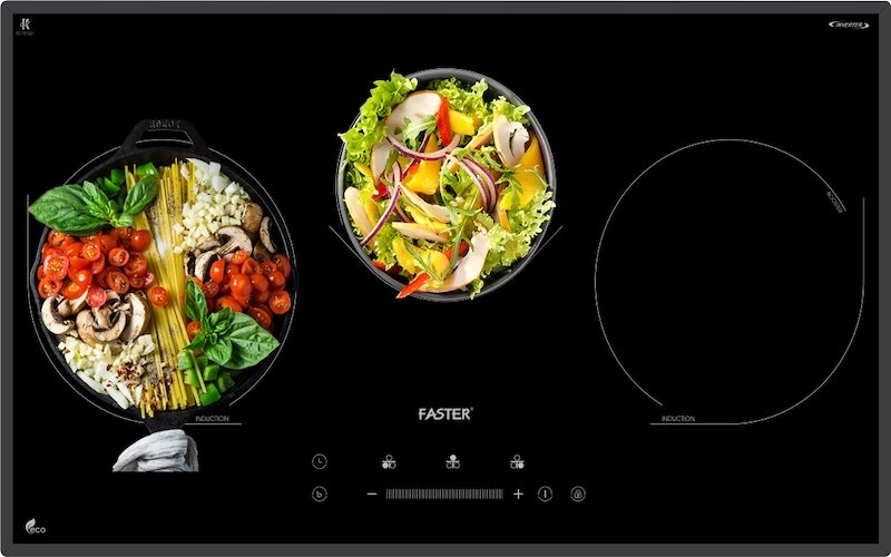 Bếp từ Faster FS 713I Plus nhập khẩu Malaysia sở hữu thiết kế cao cấp