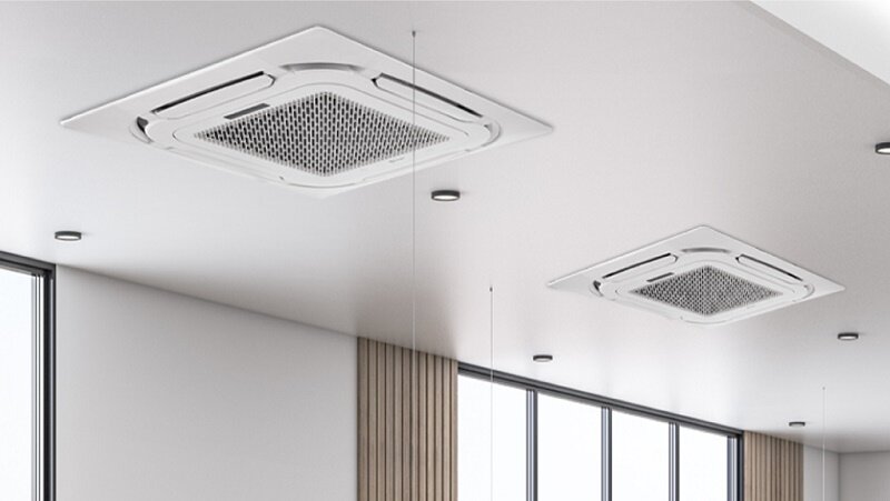 Điều hòa âm trần Casper CC-24FS35 giá siêu rẻ, có cả cấp khí tươi hiện đại!