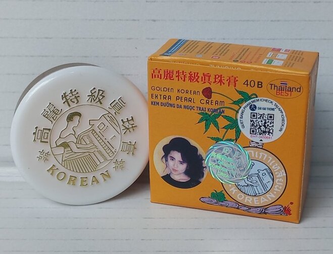 Korean pearl skin cream