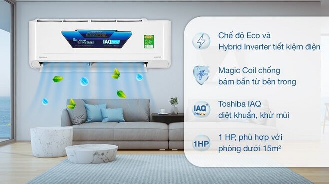 máy lạnh  1 chiều 9000BTU