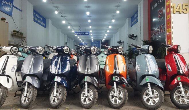 xe điện Vespa Espero Classic