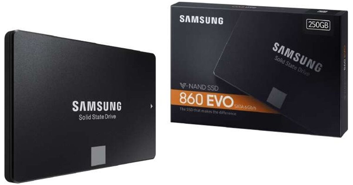 Ổ cứng SSD Samsung 860 EVO 250Gb: Đánh giá chi tiết, ưu điểm và giá bán