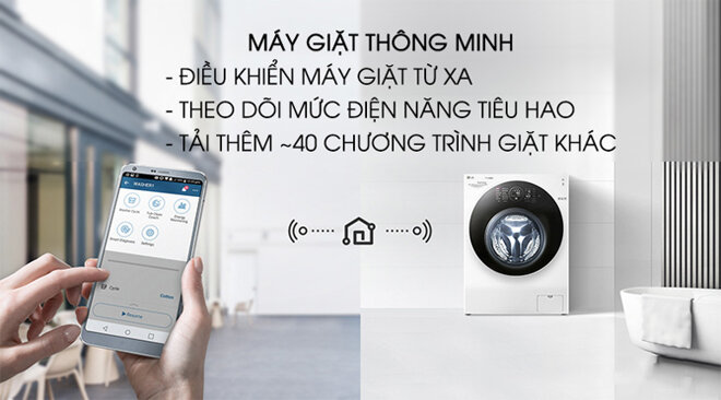 Điều khiển từ xa thông qua app Smart ThinQ