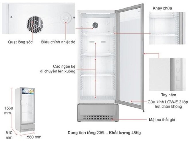 Gợi ý 5 chiếc tủ mát dưới 10 triệu đáng mua nhất 2023 cho các nhà hàng mới mở