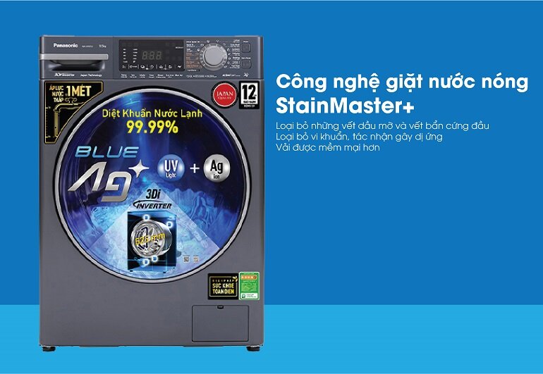 Máy giặt Panasonic Inverter 9 Kg NA-V90FX2LVT