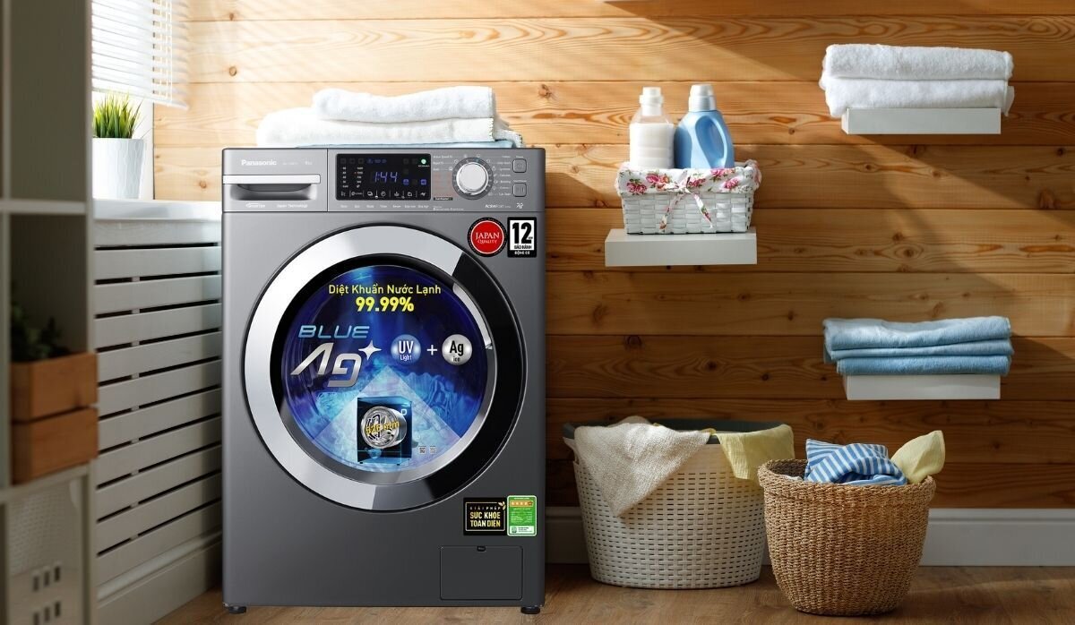 Tìm hiểu chung về máy giặt Panasonic Inverter 9kg NA-V90FX1LVT