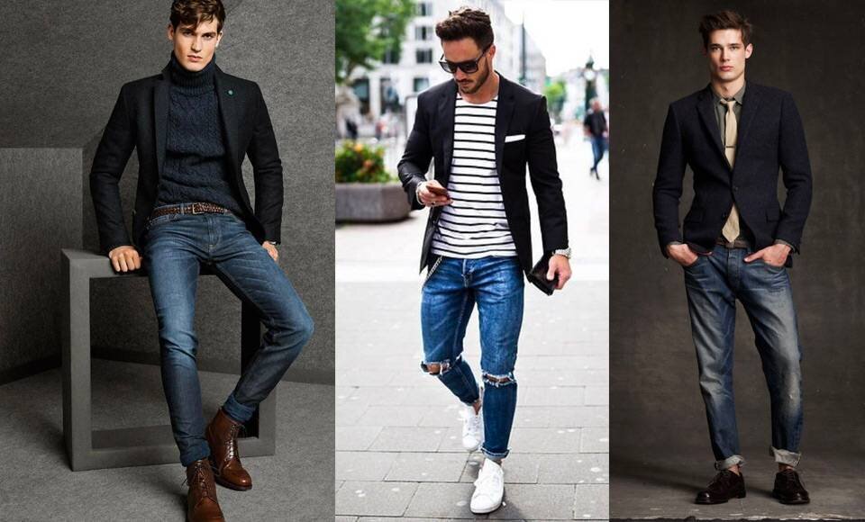 Lựa chọn quần jeans theo cá tính nhưng cũng cần phải phù hợp với vest