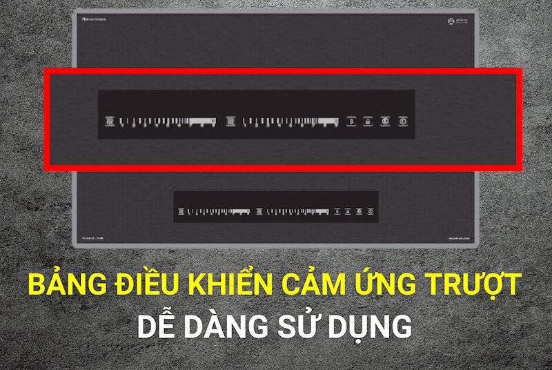 Bếp từ đôi Canzy CZ 730IR thiết kế sang trọng, công nghệ tiên tiến