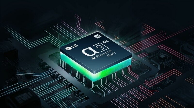 Chip xử lý Alpha 9 thế hệ mới mạnh mẽ, tăng cường hiệu suất tổng thể của tivi