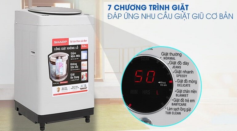 Tìm hiểu thương hiệu máy giặt Sharp