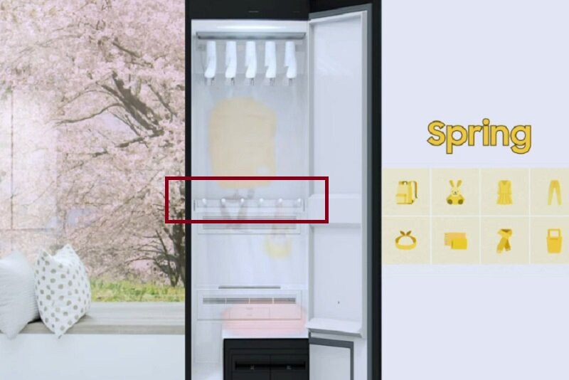 So sánh tủ chăm sóc quần áo Samsung DF24CB9900CRSV (2025) và DF10A9500CG/SV (2022)