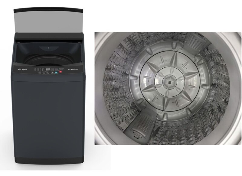 Máy giặt Casper 9kg WT-E9NGR21 giá chỉ 3,7 triệu đồng, chất lượng gây bất ngờ