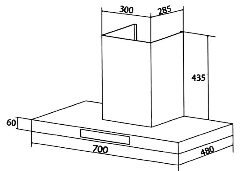 Máy hút mùi Canzy CZ T700Pro bếp sạch, nhà sang, cuộc sống an lành