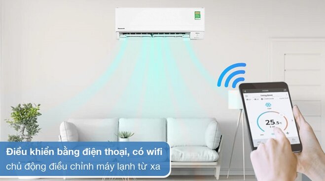 điều hòa Panasonic Inverter 12000 BTU 1 chiều CU/CS-WPU12XKH-8 gas R-32