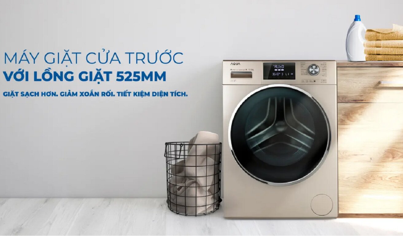 Máy giặt Aqua Inverter 10.5 kg AQD-DD1050E