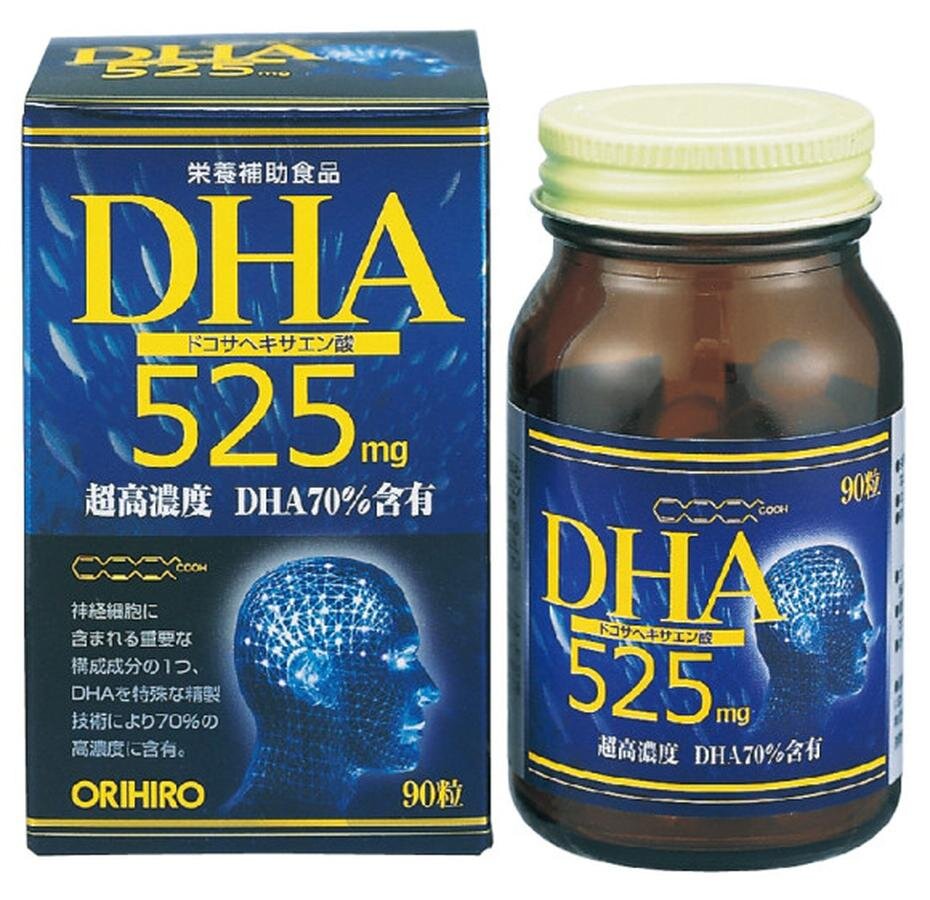 Thực phẩm chức năng bổ não  DHA 525mg Orihiro