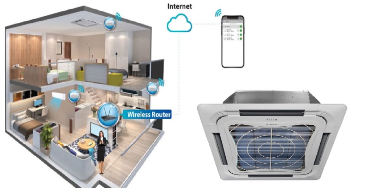 5 lợi ích khi lắp đặt điều hòa âm trần Daikin 18000Btu 1 chiều FCC50AV1V/RC50AGV1V cho gia đình