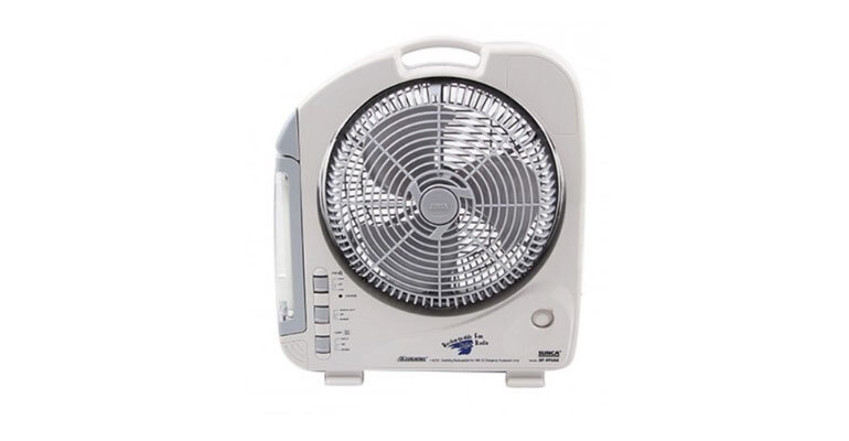 Đánh giá chi tiết quạt tích điện SUNCA 292AS Quạt tích điện SUNCA 292AS
