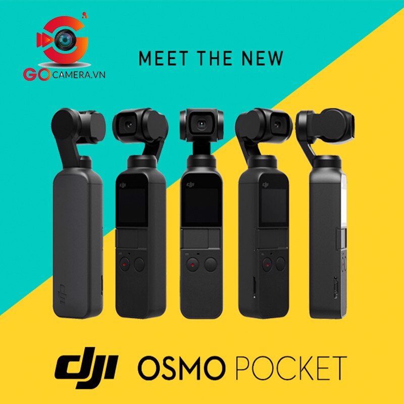 DJI Osmo Pocket có kích thước chỉ bằng 1 cây kẹo