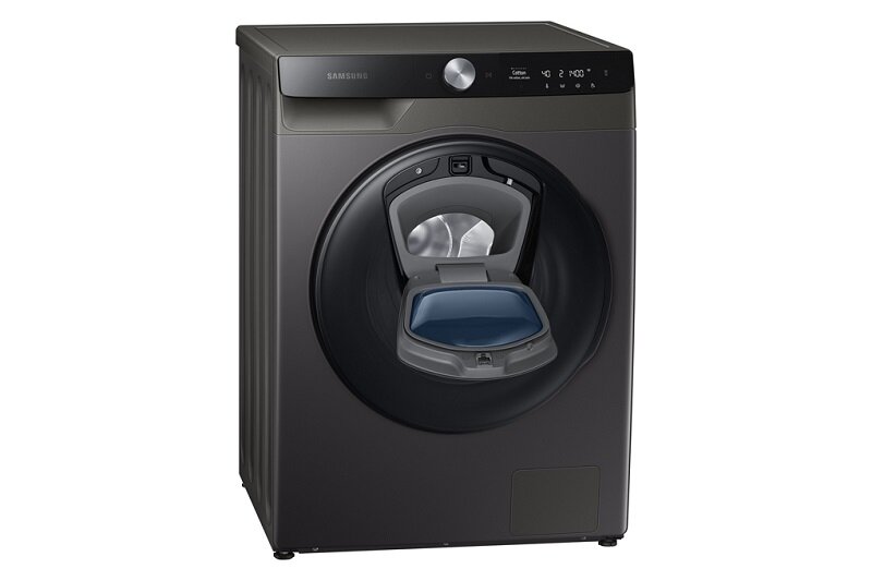 Máy giặt sấy Samsung Addwash Inverter 9.5kg WD95T754DBX/SV có thiết kế cửa phụ Add Door cho phép quần áo được thêm vào trong lúc giặt