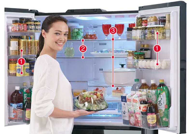Tìm hiểu ưu nhược điểm của tủ lạnh Hitachi Inverter 589 lít R-G570GV