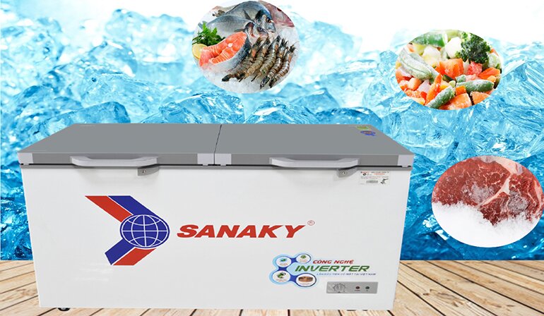 Tủ đông inverter Sanaky 305 lít VH-4099A4