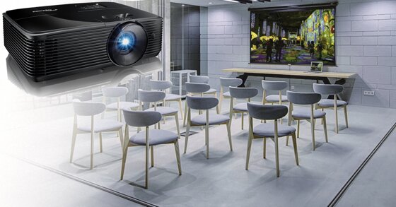 Optoma PX346: Máy chiếu được giới văn phòng, trường học tin dùng.