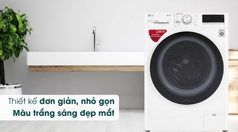 máy giặt lg fv1408s4w
