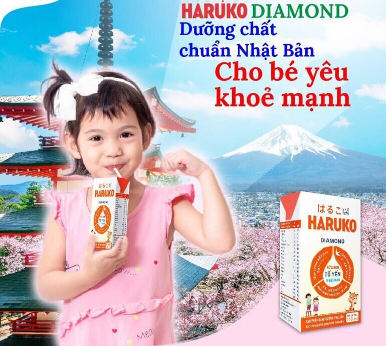 Sữa pha sẵn tăng cân Haruko Diamond