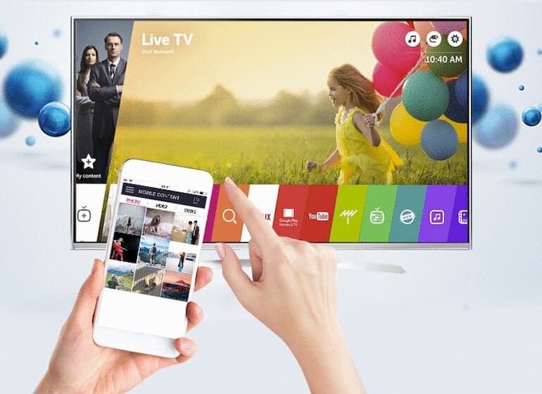 Hướng dẫn điều khiển tivi LG bằng điện thoại không cần remote thông qua dụng ứng dụng LG TV Plus