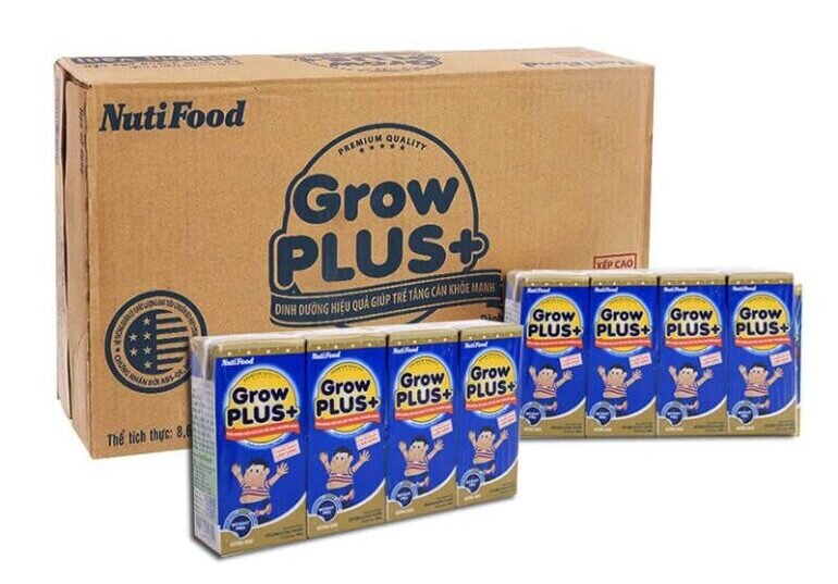 Những điểm khác nhau của sữa Grow Plus xanh và đỏ của Nutifood