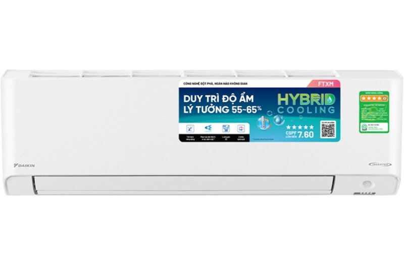 Điều hòa Daikin 2 chiều inverter FTXM25XVMV siêu giữ giá nhờ loạt trang bị cao cấp vượt trội