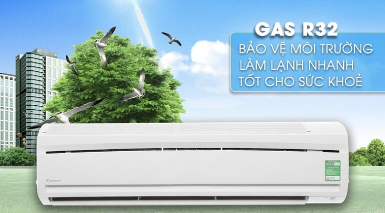 điều hòa Daikin 9000 BTU 1 chiều Inverter FTKY25WVMV gas R-32