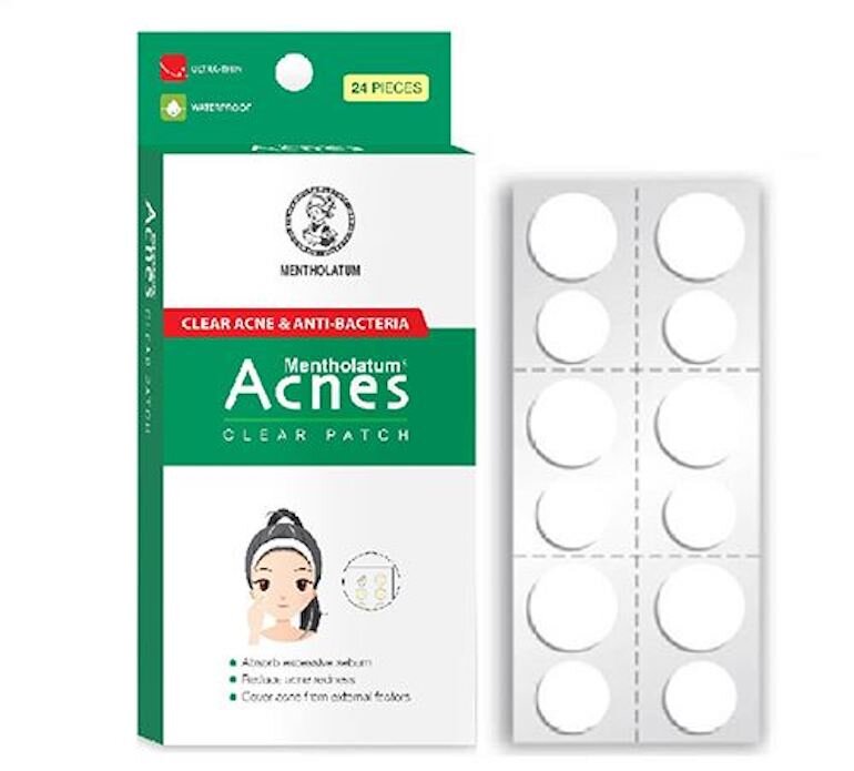 Miếng dán mụn acnes có 2 kích thước phù hợp với từng loại mụn, kích thước của mụn.