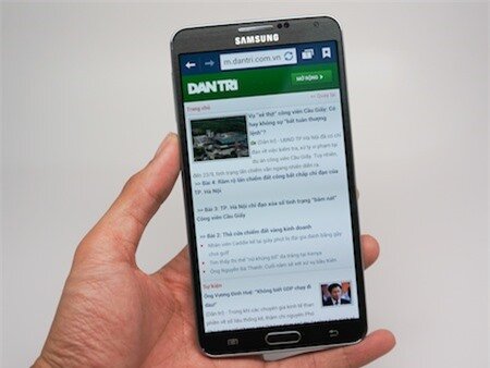 Duyệt web trên Galaxy Note 3