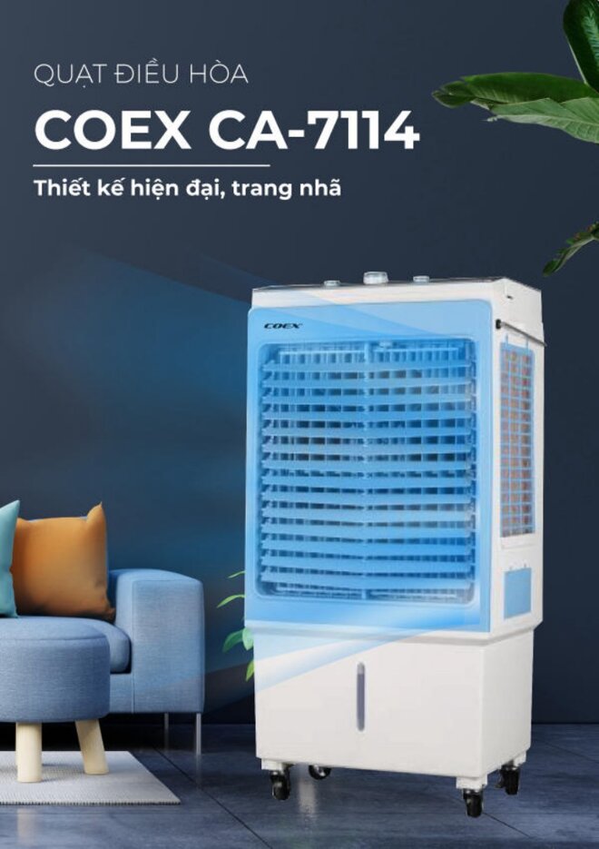 quạt điều hòa coex ca-7114