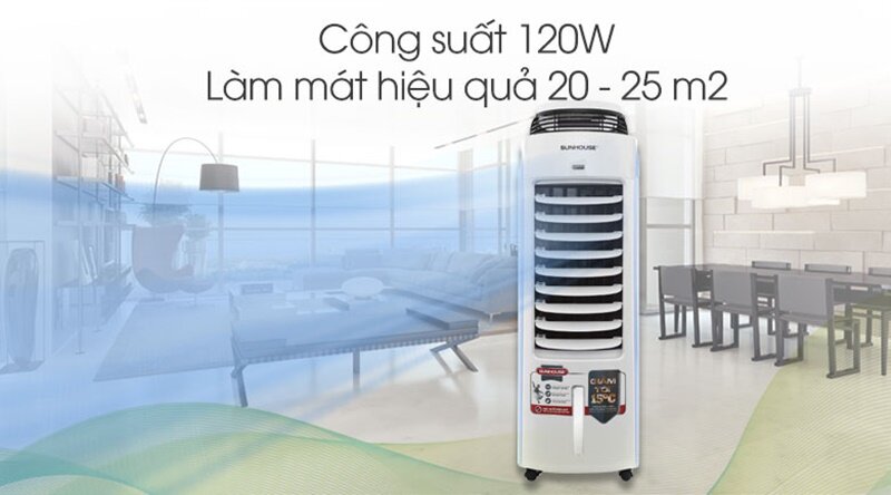 Khám phá ưu điểm và khía cạnh còn hạn chế của quạt điều hòa Sunhouse SHD7718