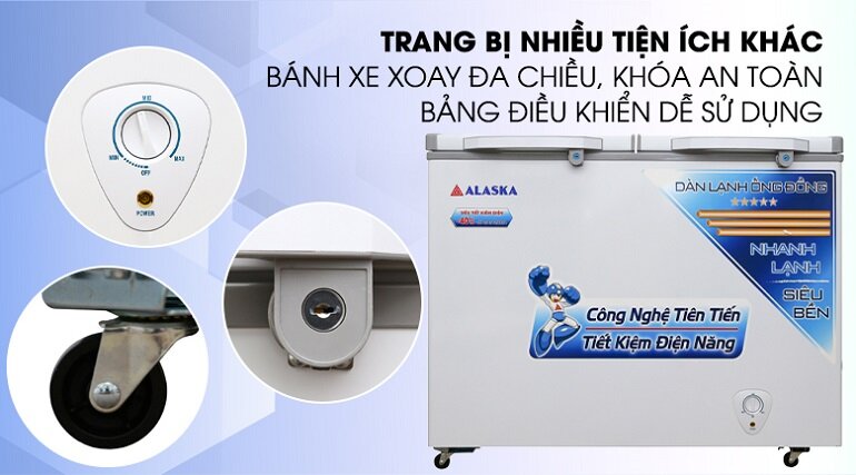 Lắp đặt tủ ở vị trí bằng phẳng, chắc chắn